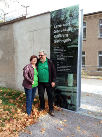 Zeitzeuge Gerd Keil und seine Lebensgefährtin im Oktober 2017